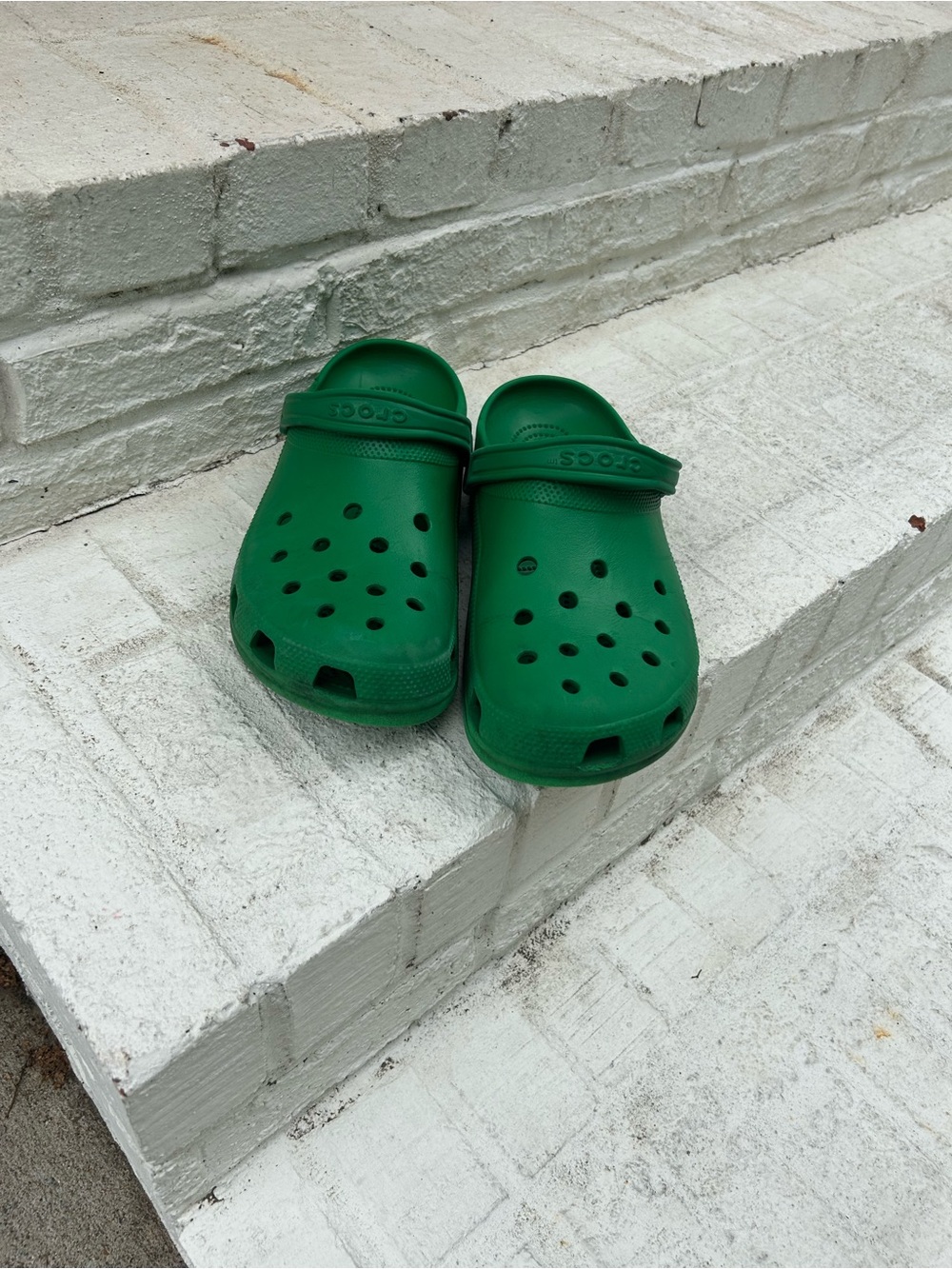 Green Crocs